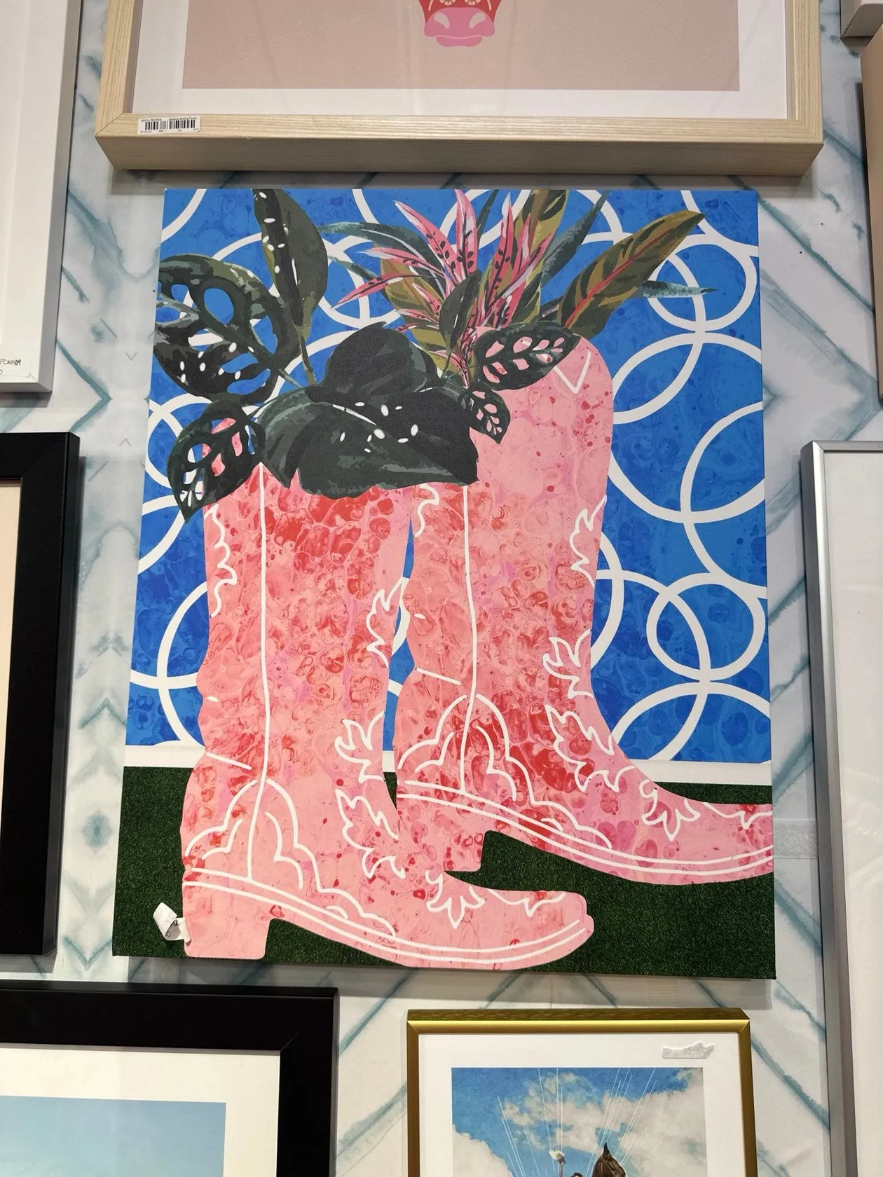 Cowgirl Pink & Planting Canvas