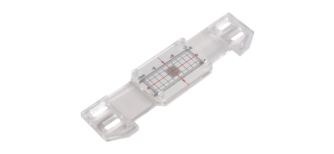 Crack Monitor Gauge with Tabs