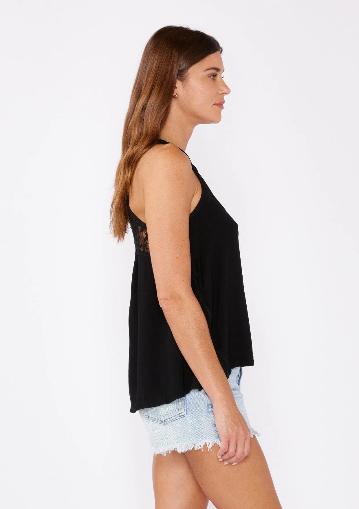 Cris Twist Strap Tank Top