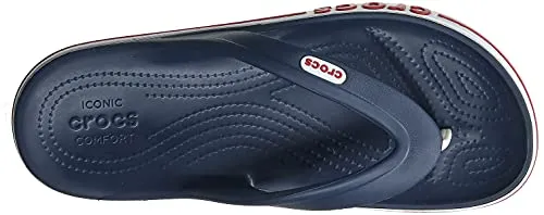 crocs Unisex Adult Bayaband Flip Navy/Pepper Slipper-4 Men/ 5 UK Women (M5W7) (205393-4CC)
