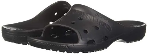 Crocs Unisex Adult Coast Slide Black Slipper-9 UK (43.5 EU) (205315-001)