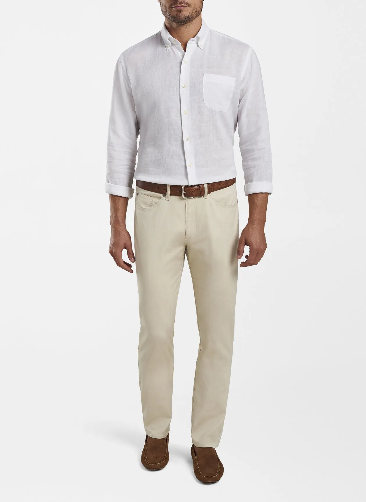 Crown Comfort Poplin Five-Pocket Pant