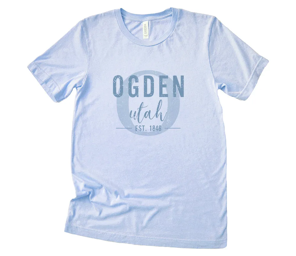Custom City and State w/ Initial - Custom T-Shirt