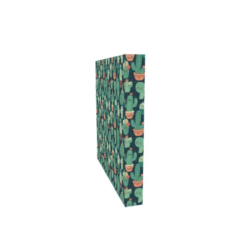 Cute Cactus Cartoon Canvas C0004