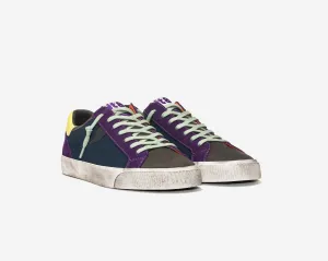 Cyber Blue & Purple Low-top