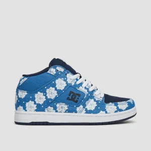 DC Manteca 4 Mid Shoes - Dark Denim - Womens