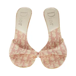 Dior Pink Logo Heels