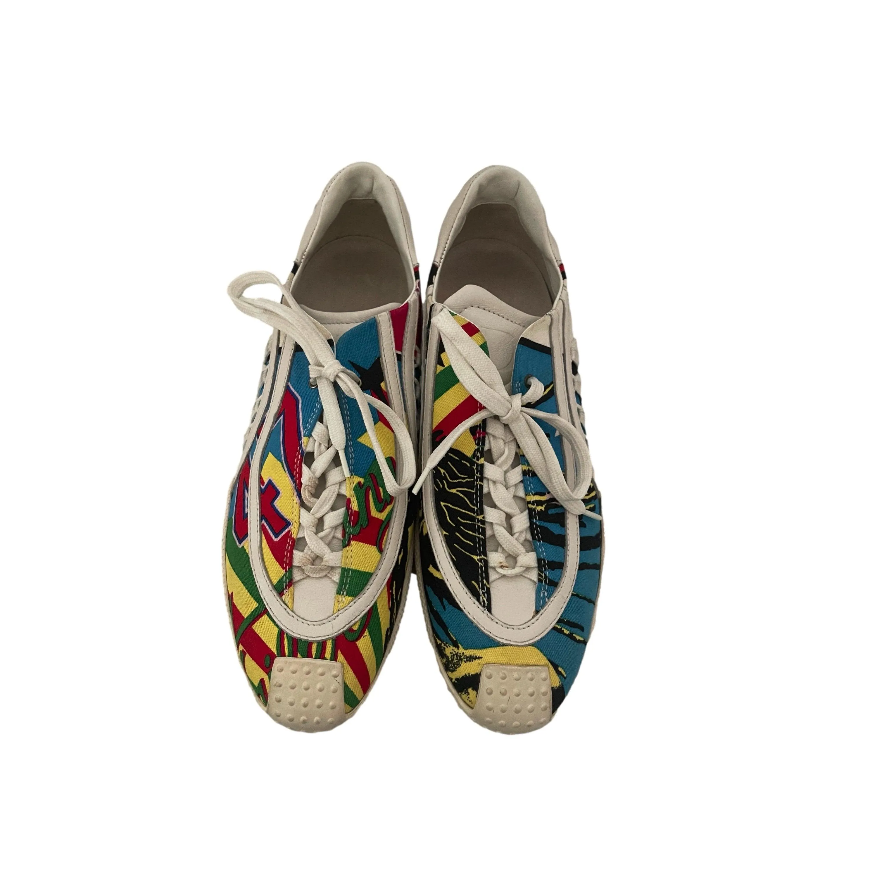 Dior Rasta Print Sneakers