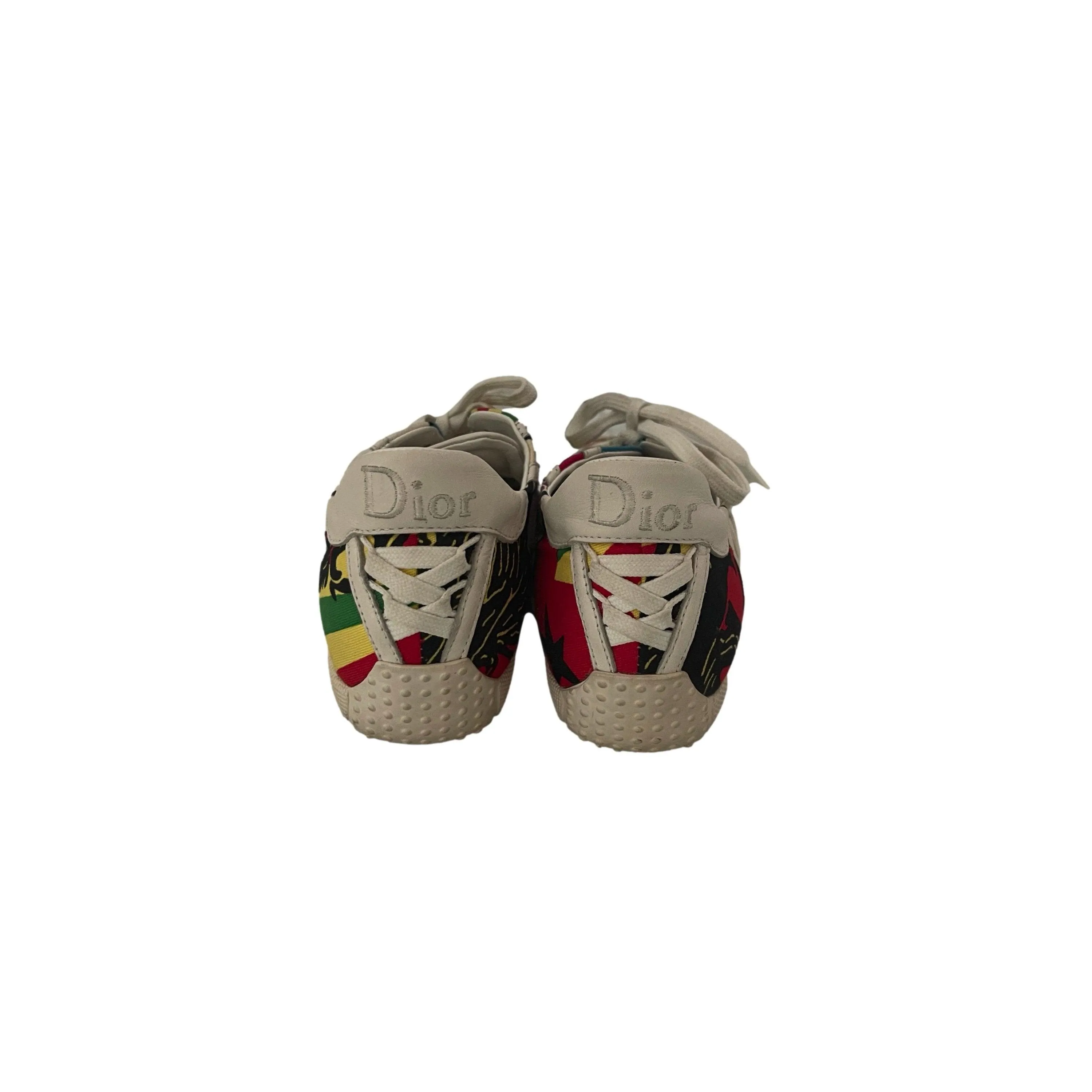 Dior Rasta Print Sneakers