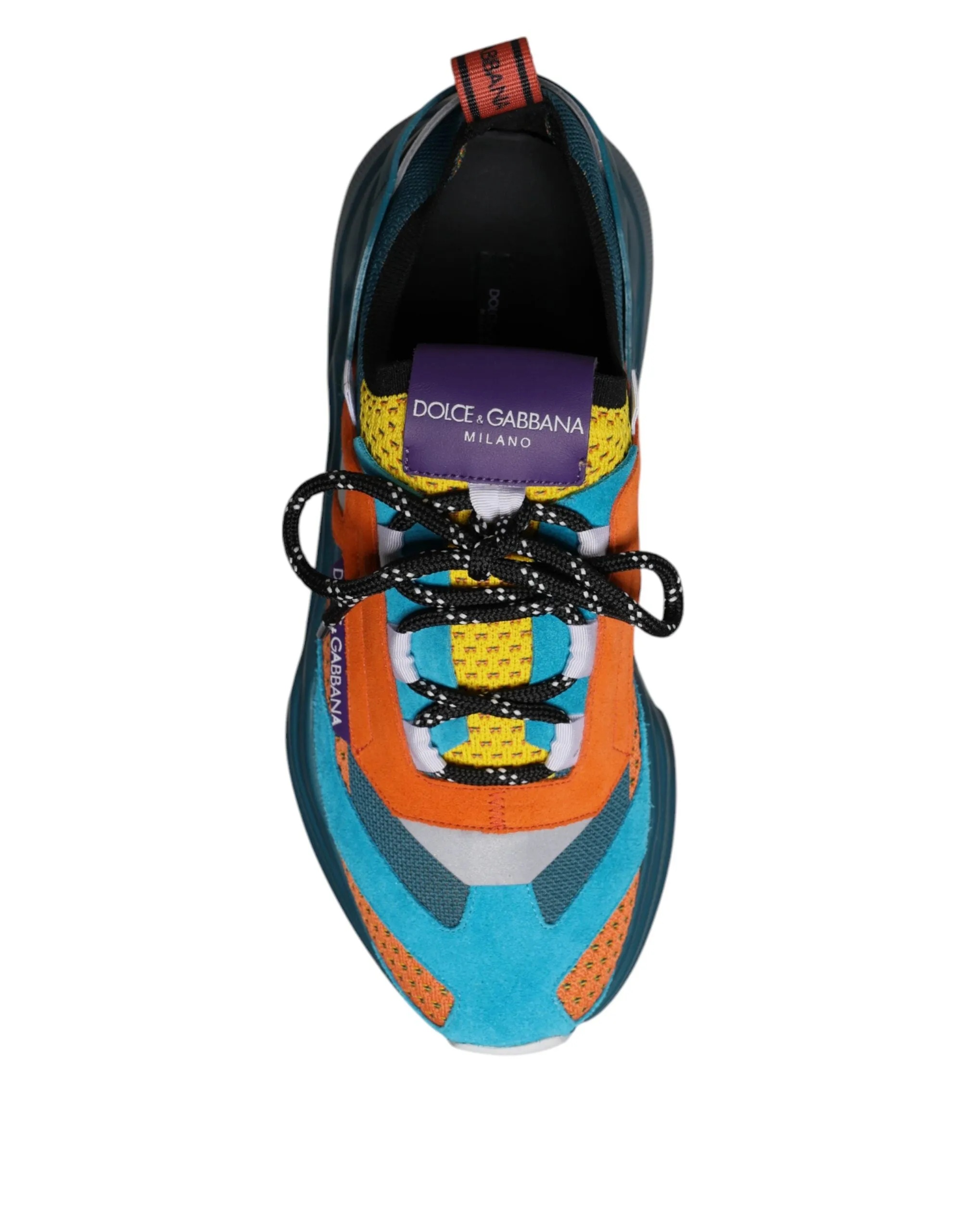 Dolce & Gabbana Multicolor Daymaster Low Top Sneakers Shoes