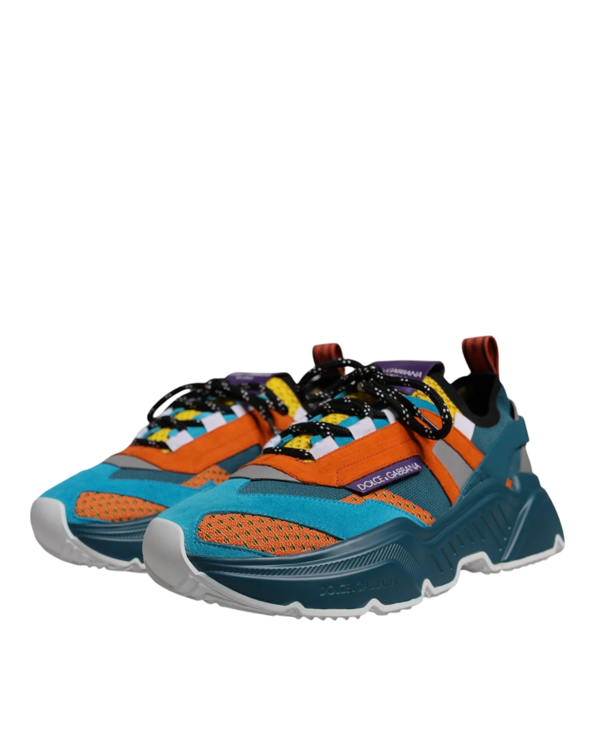 Dolce & Gabbana Multicolor Daymaster Low Top Sneakers Shoes