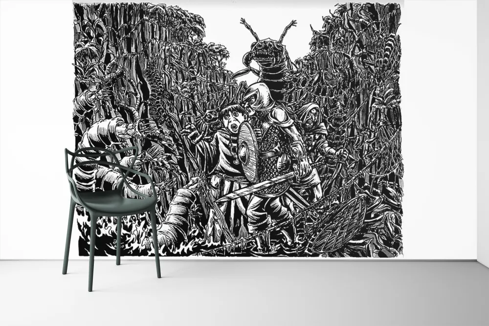 Eaten Alive Gallery Canvas Art Print