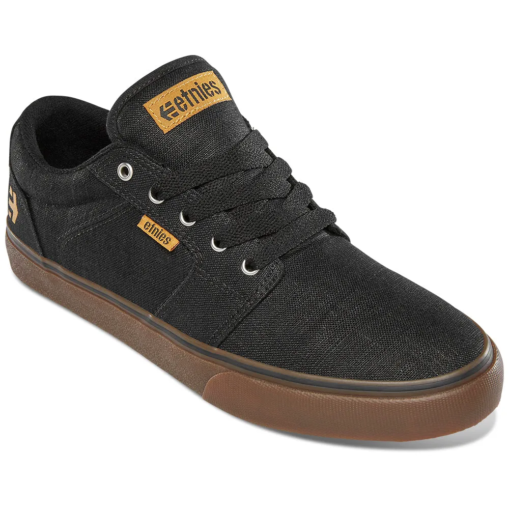 ETNIES BARGE LS [BLACK/GUM/SILVER]
