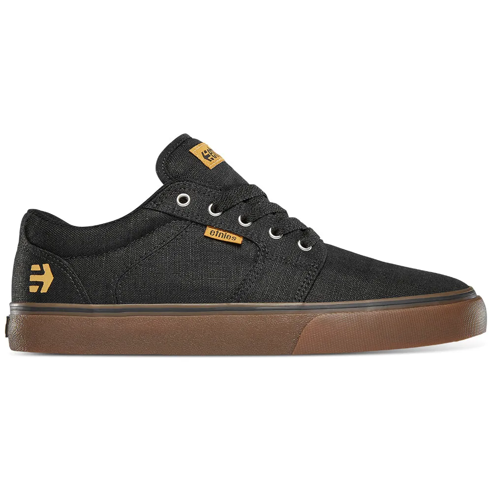 ETNIES BARGE LS [BLACK/GUM/SILVER]