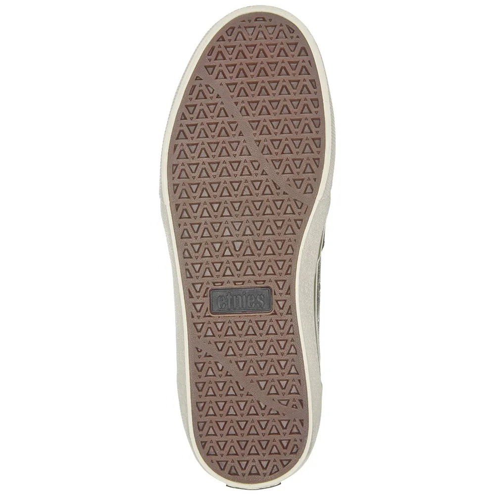 ETNIES BARGE LS [BLACK/WHITE/SILVER]