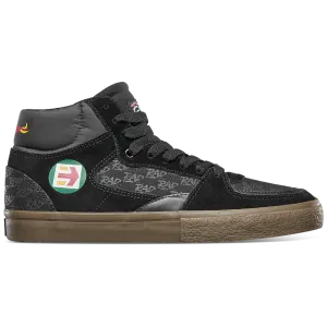 ETNIES SCREW VULC MID X RAD [BLACK/GUM]