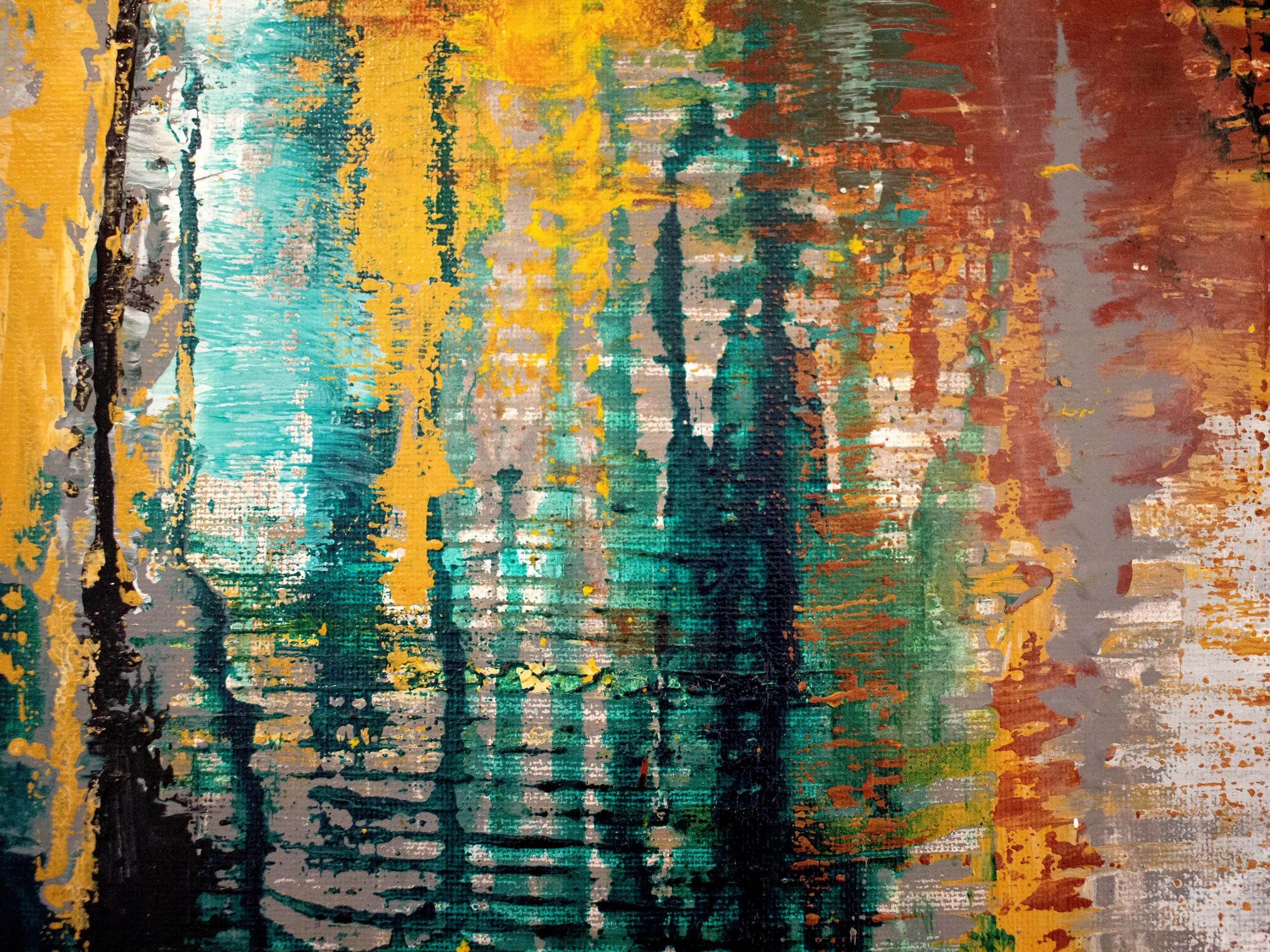 Everything He Touches Dies Original Canvas