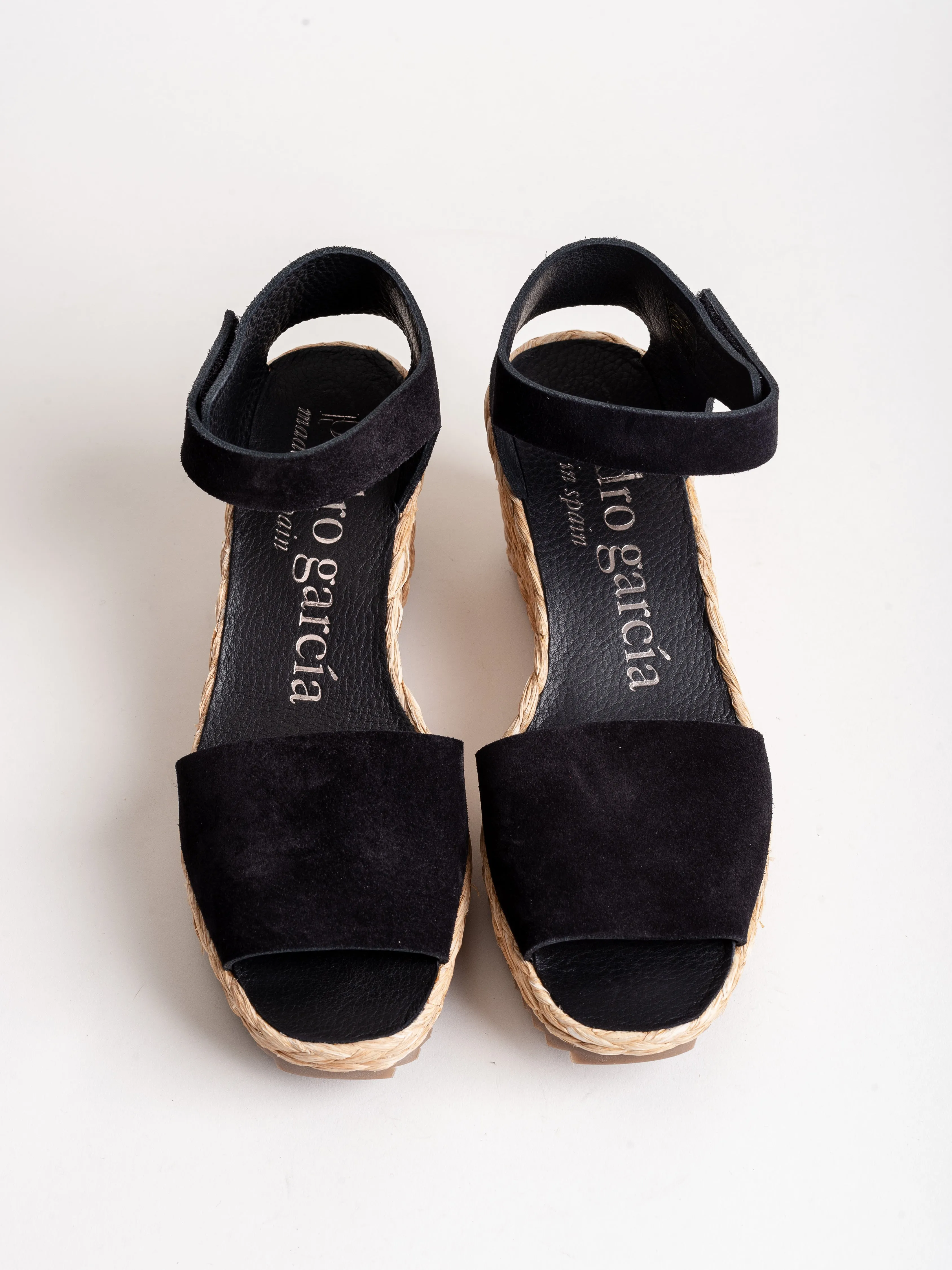 fandra wedge - black castoro