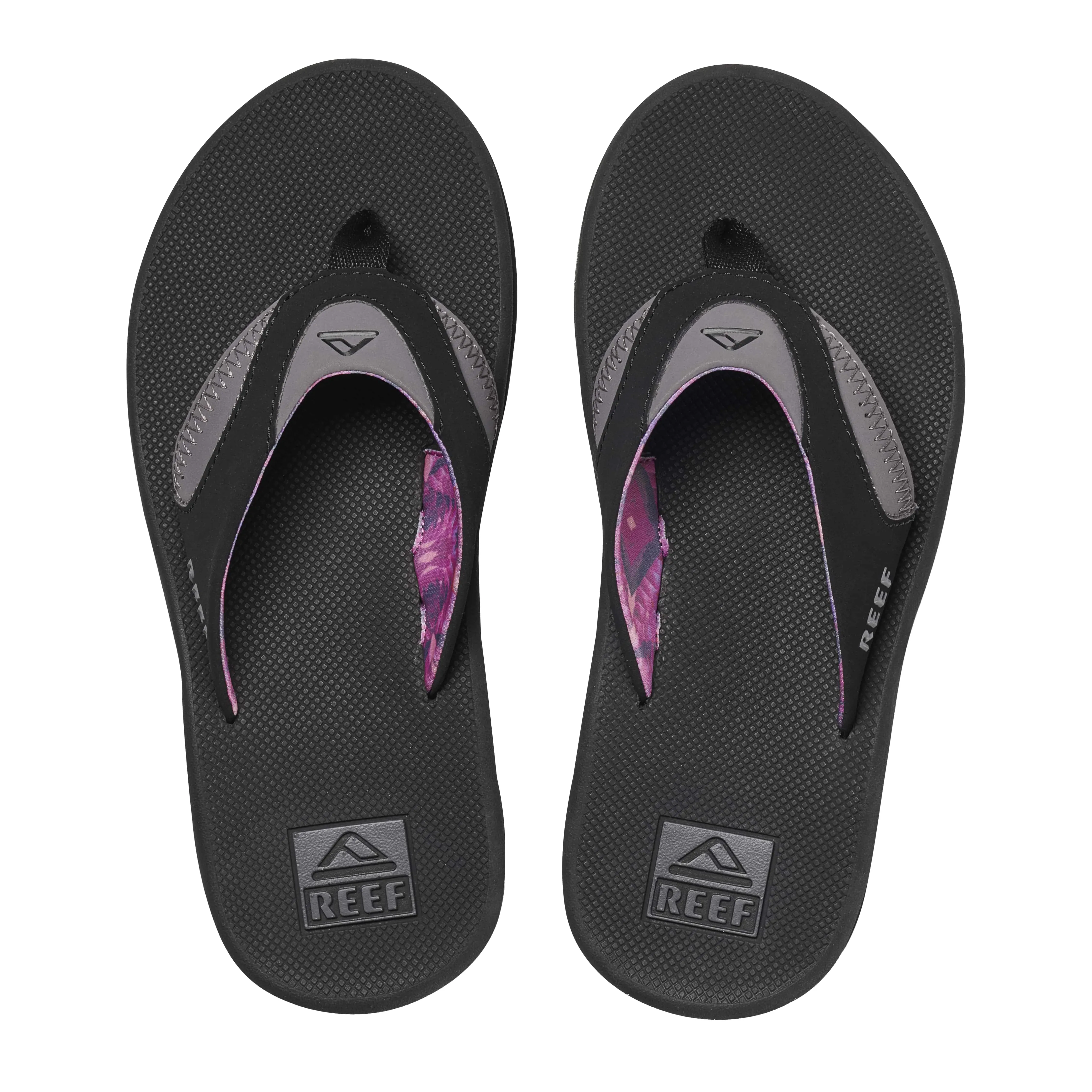 Fanning Womens Black Grey