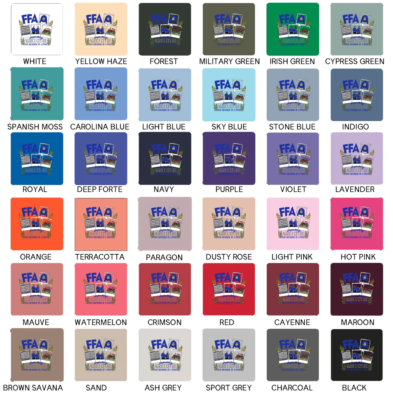 FFA Unisex Polaroid – Crewneck