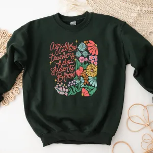 Floral Boot Bloom – Crewneck