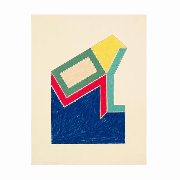 FRANK STELLA "MOULTONVILLE" SCREENPRINT, 1974