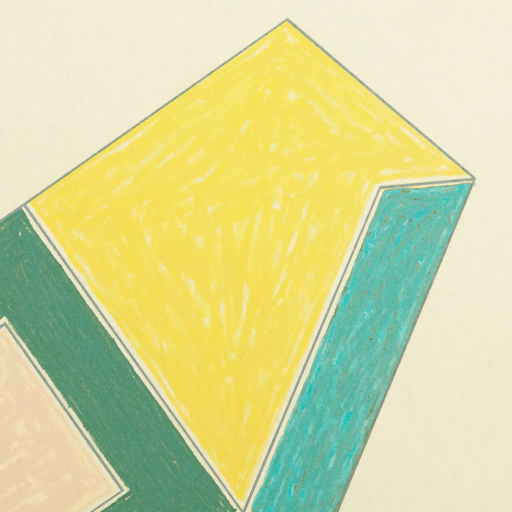 FRANK STELLA "MOULTONVILLE" SCREENPRINT, 1974