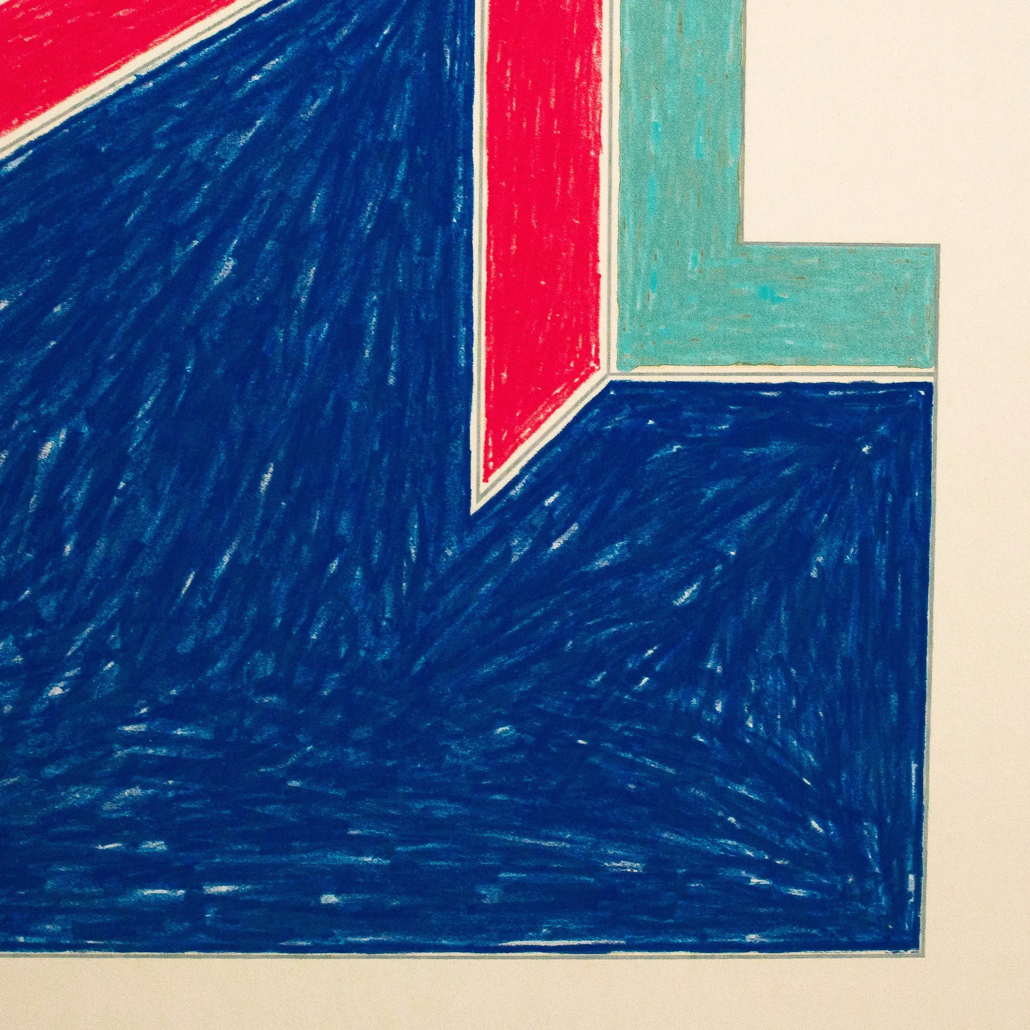 FRANK STELLA "MOULTONVILLE" SCREENPRINT, 1974