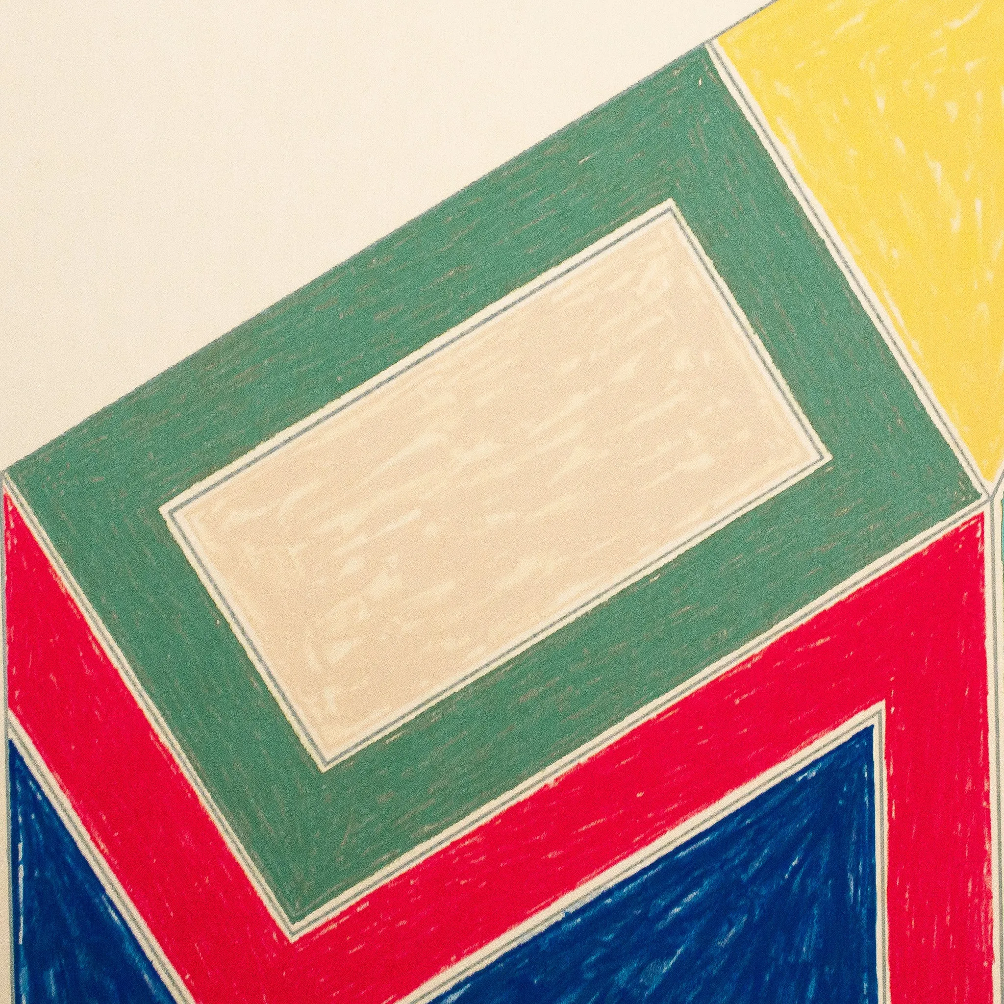 FRANK STELLA "MOULTONVILLE" SCREENPRINT, 1974