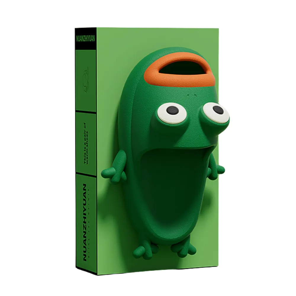 Funny Frog Slippers