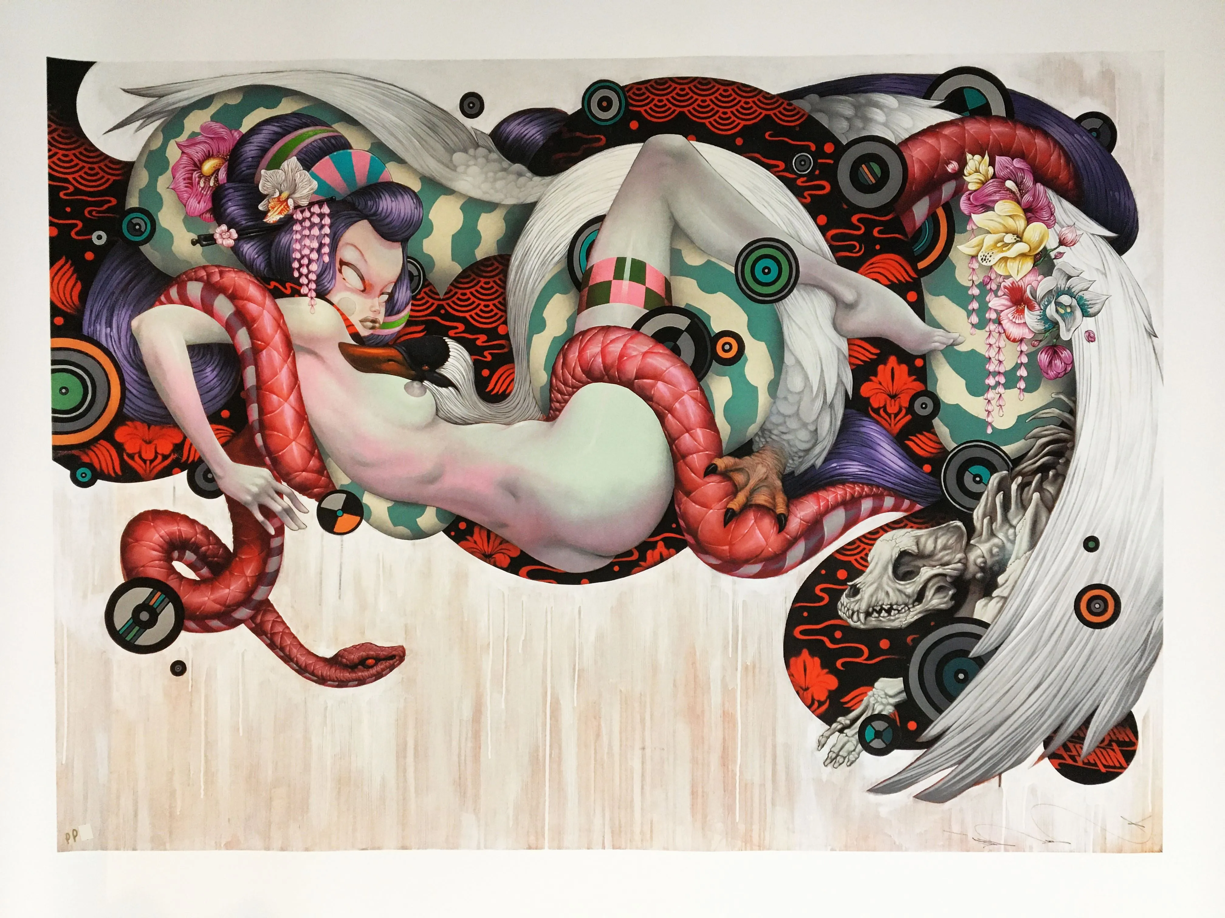 Geisha and the Swan
