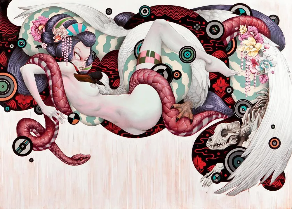 Geisha and the Swan