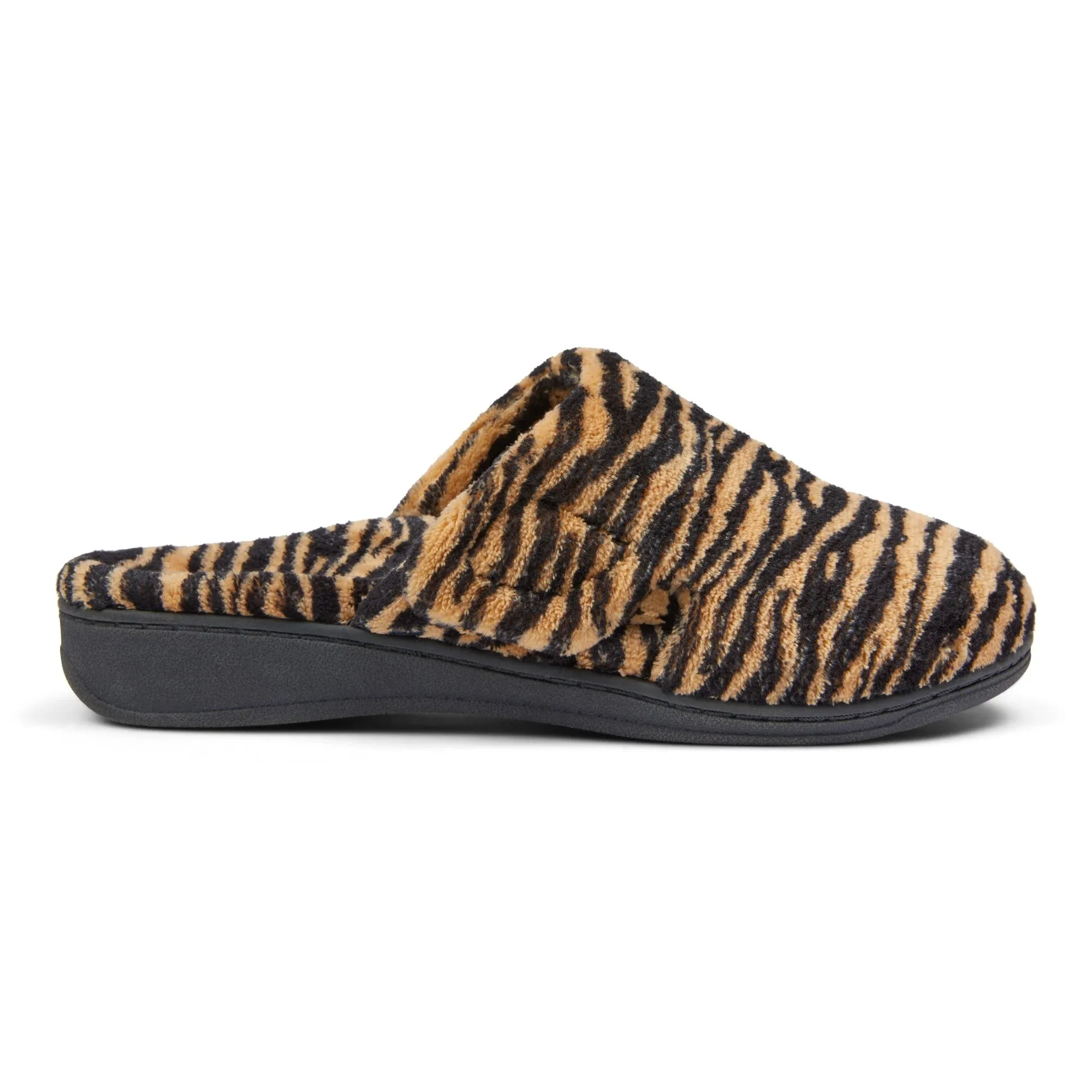 Gemma mule slipper in tiger