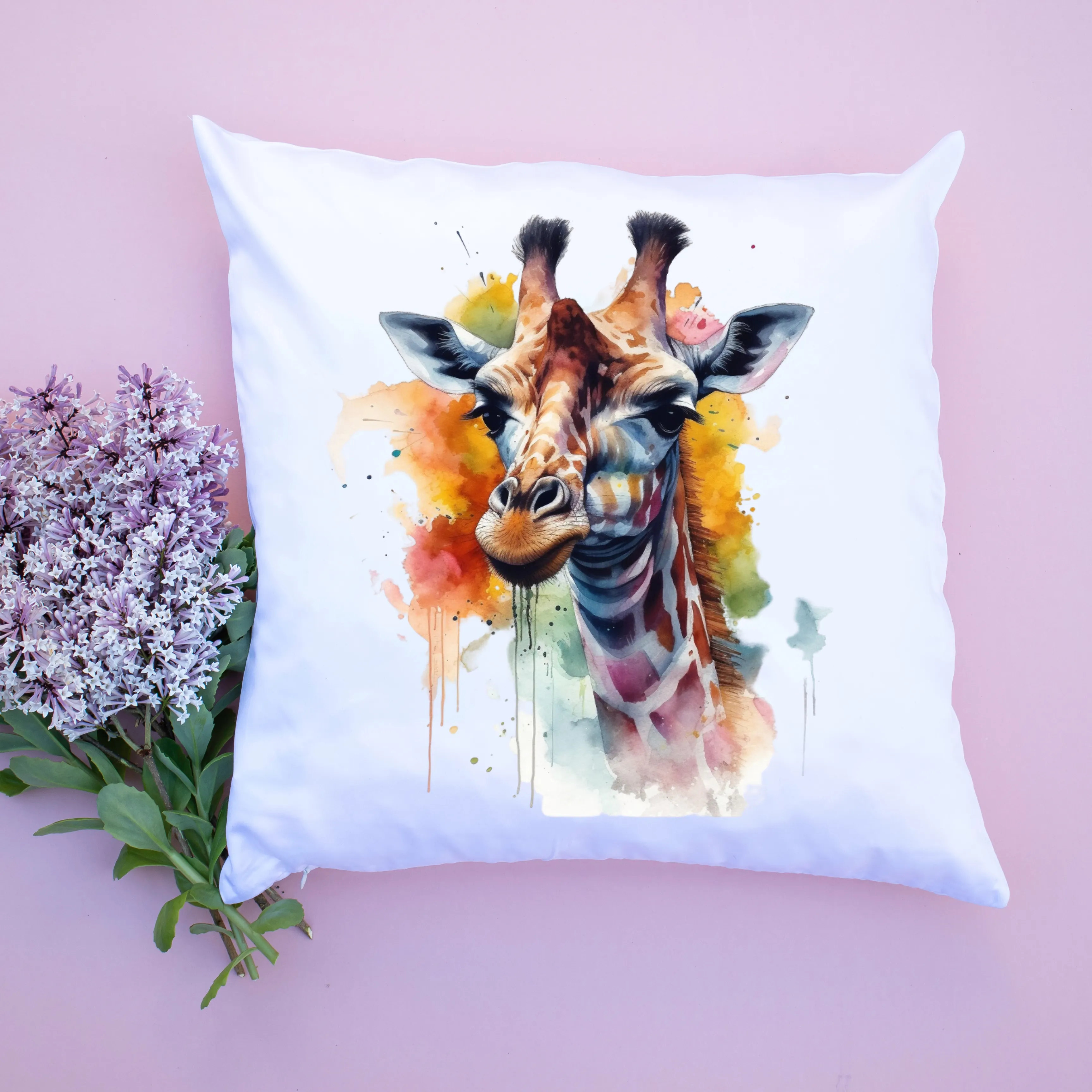 Giraffe Canvas Art Printable Digital Art (24x36) GIF002