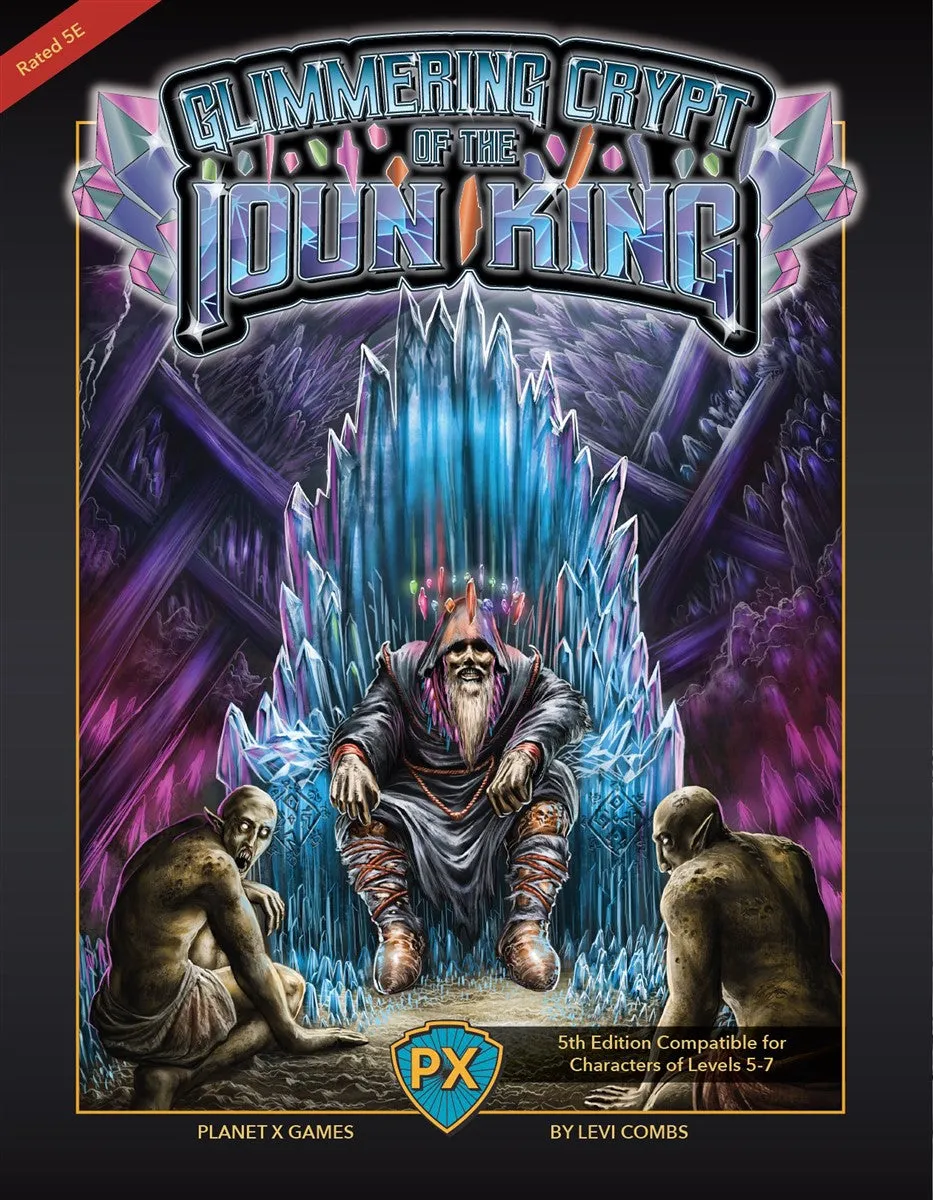 Glimmering CryptIoun King Cover Gallery Canvas Art Print