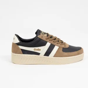 Gola Grandslam Quadrant - Black/Tobacco/Off White