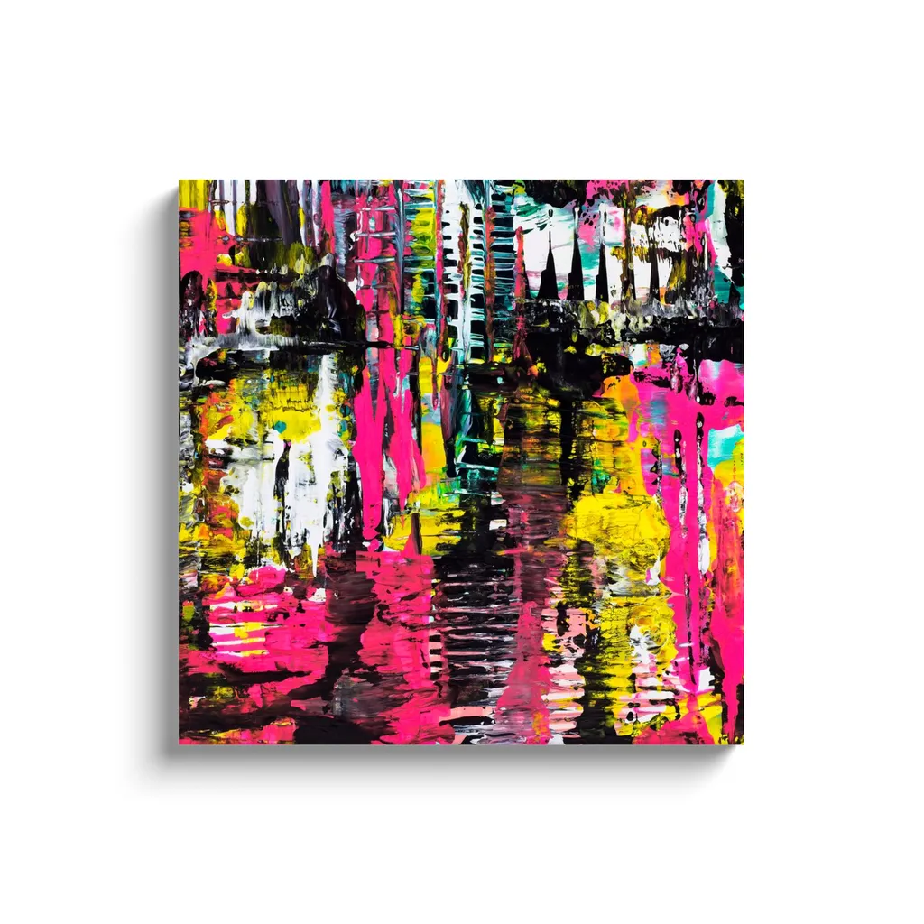 High Voltage Canvas Reproduction