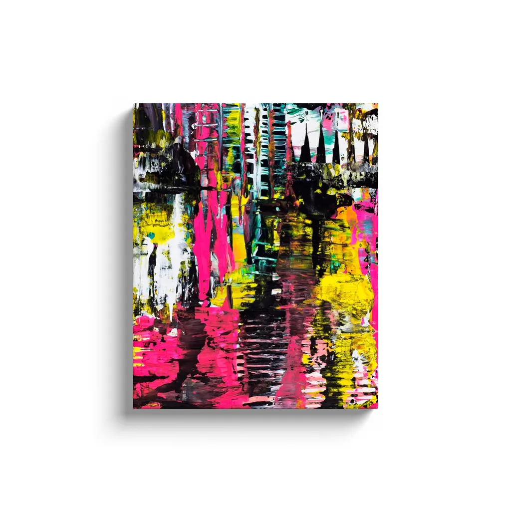 High Voltage Canvas Reproduction