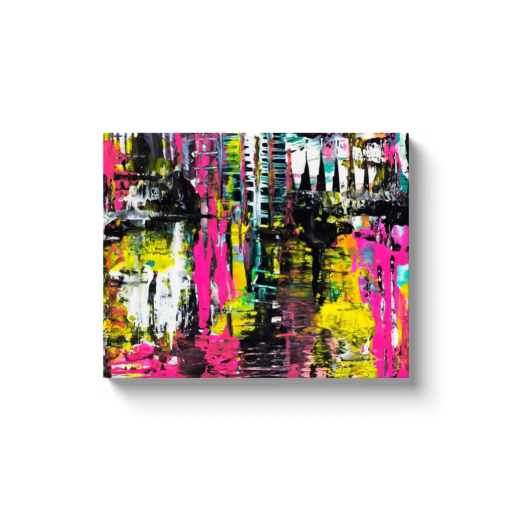 High Voltage Canvas Reproduction