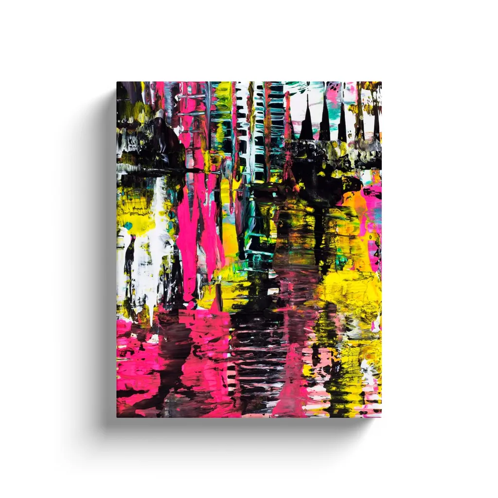 High Voltage Canvas Reproduction