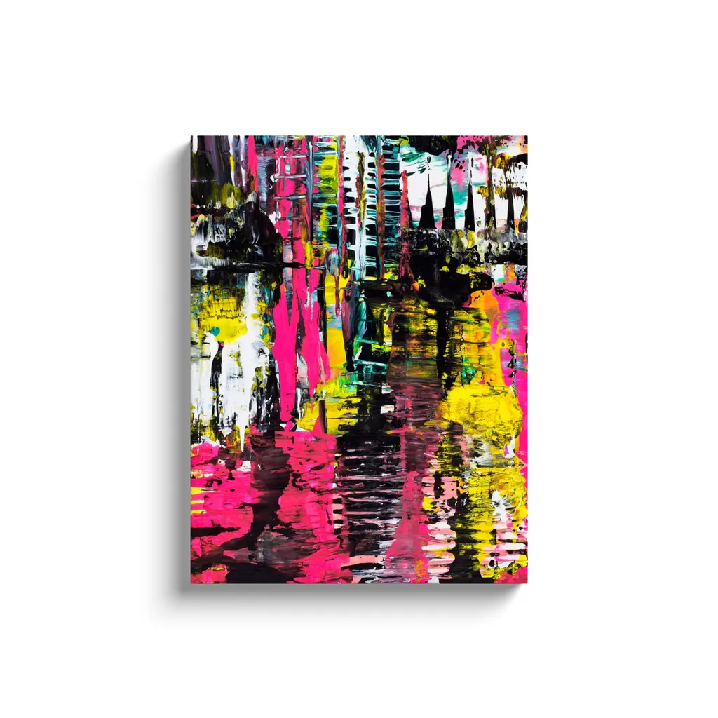 High Voltage Canvas Reproduction