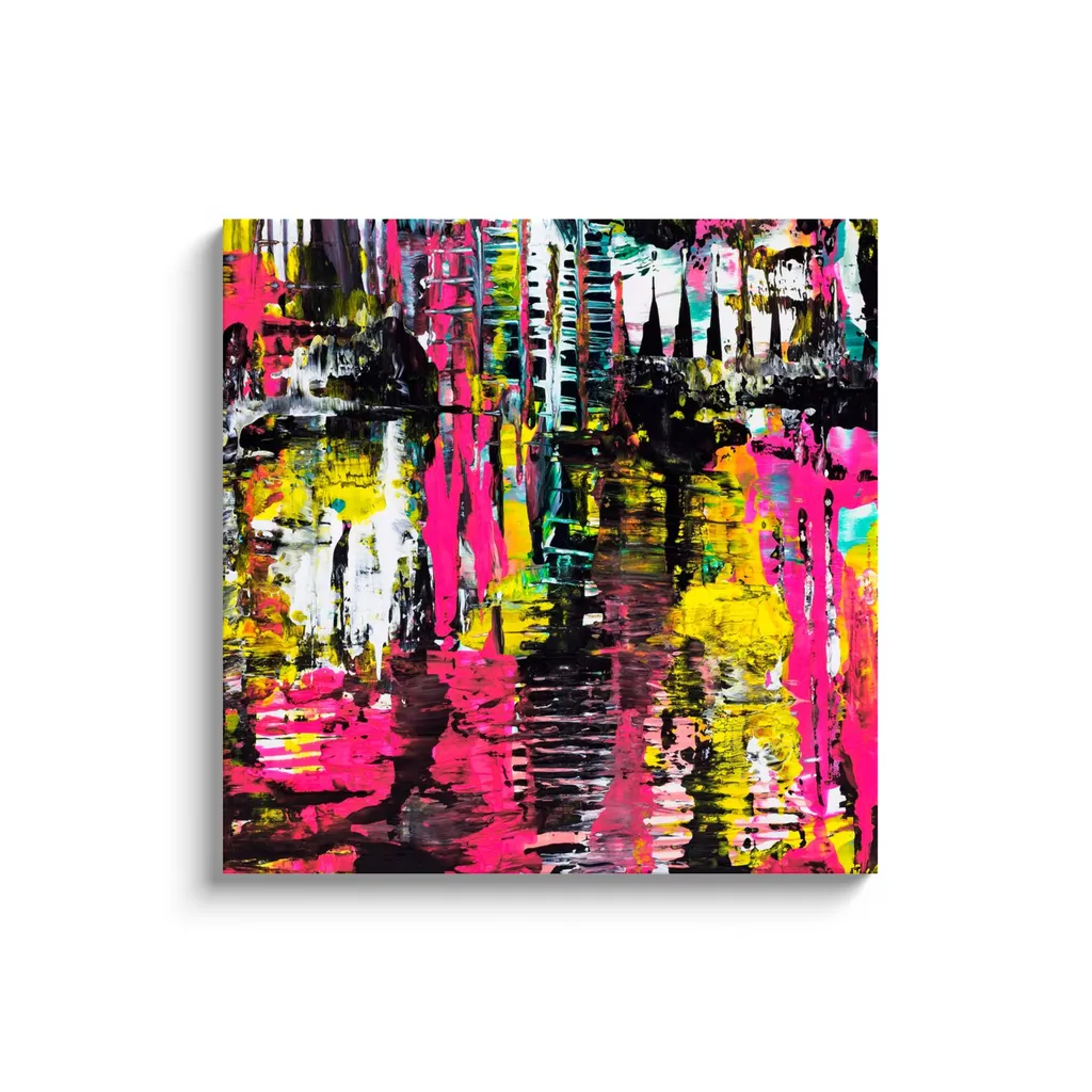 High Voltage Canvas Reproduction