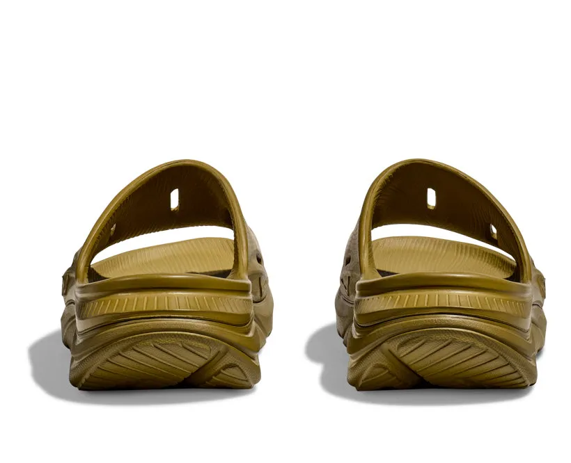 Hoka U ORA RECOVERY SLIDE 3 Green Moss / Green Moss