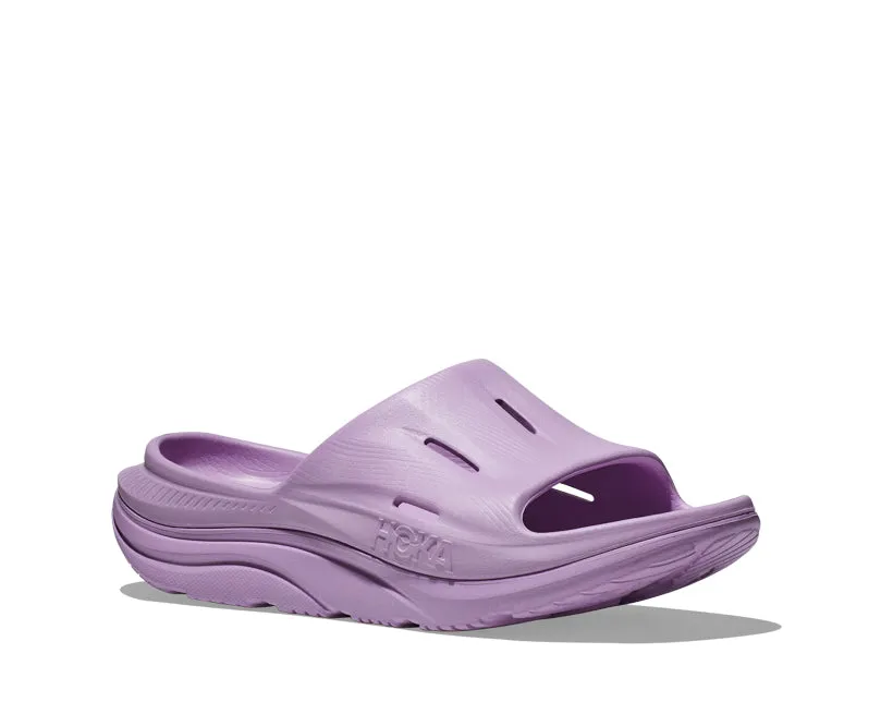 Hoka U ORA RECOVERY SLIDE 3 Violet Bloom / Violet Bloom