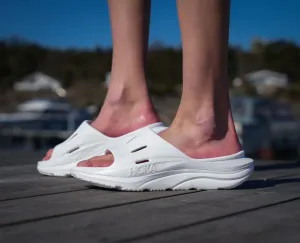 Hoka U ORA RECOVERY SLIDE 3 White / White