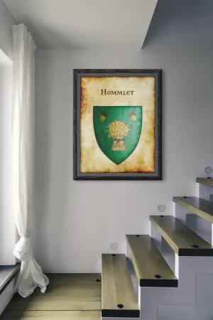 Hommlet Heraldry of Greyhawk Anna Meyer Cartography Canvas Art Print