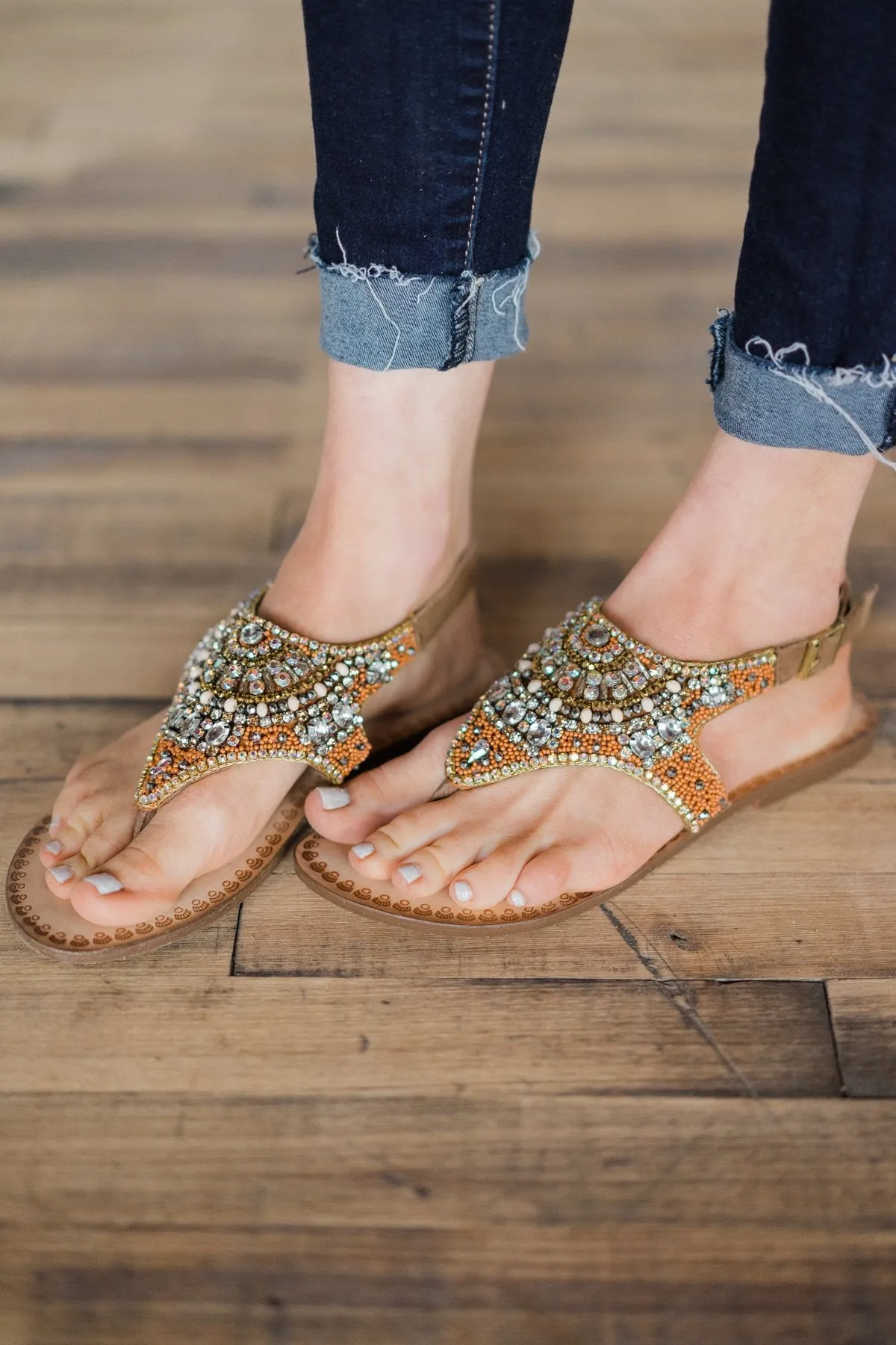 Ice Berg Naughty Monkey Sandals - Tan