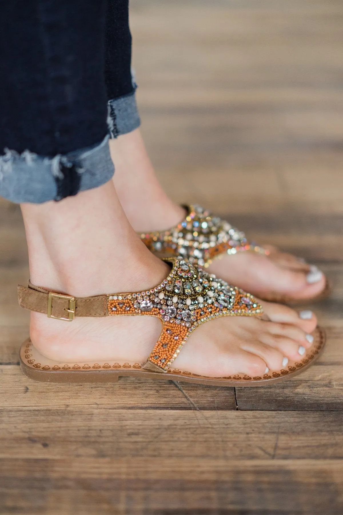 Ice Berg Naughty Monkey Sandals - Tan