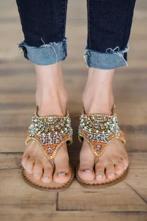 Ice Berg Naughty Monkey Sandals - Tan