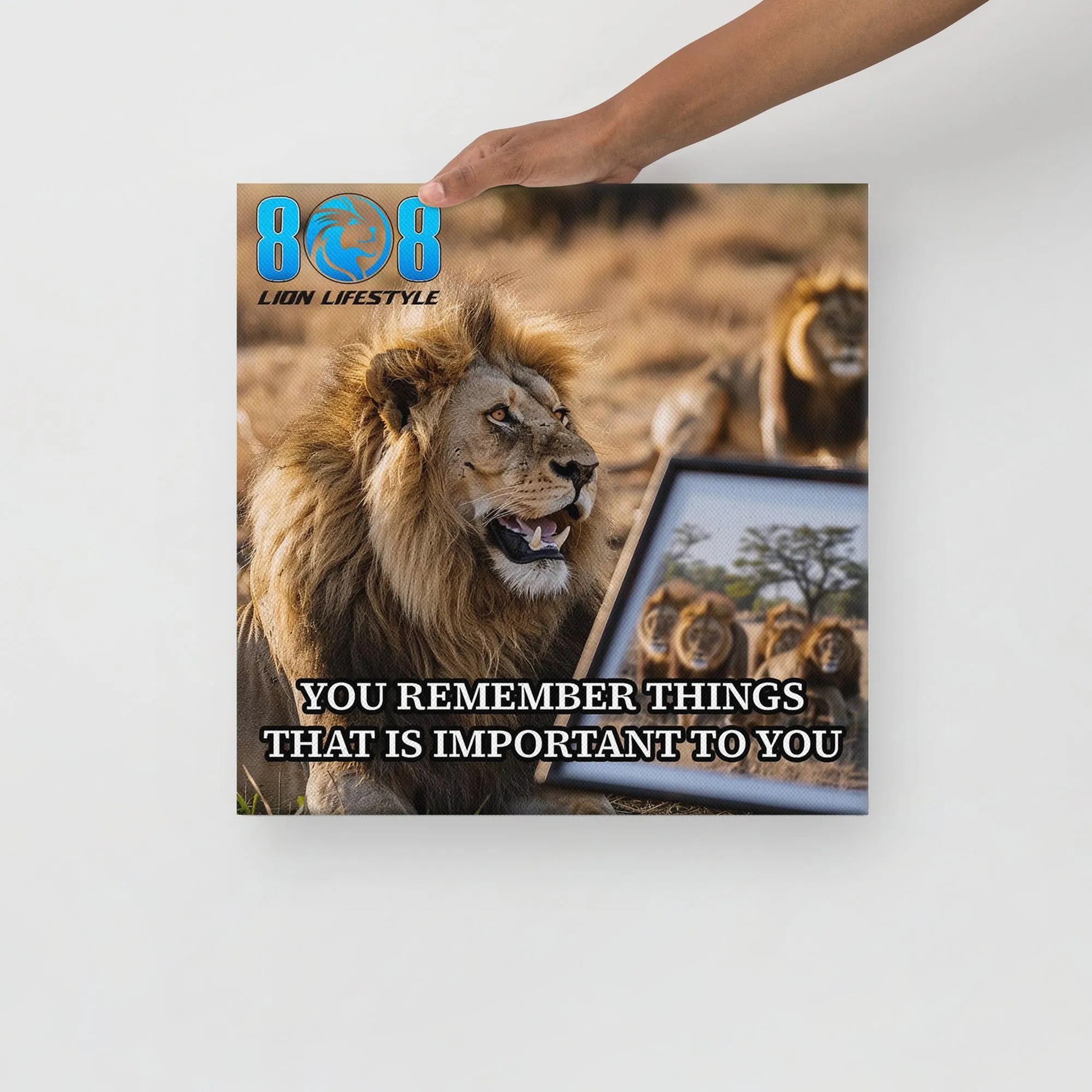 Important Memories Canvas